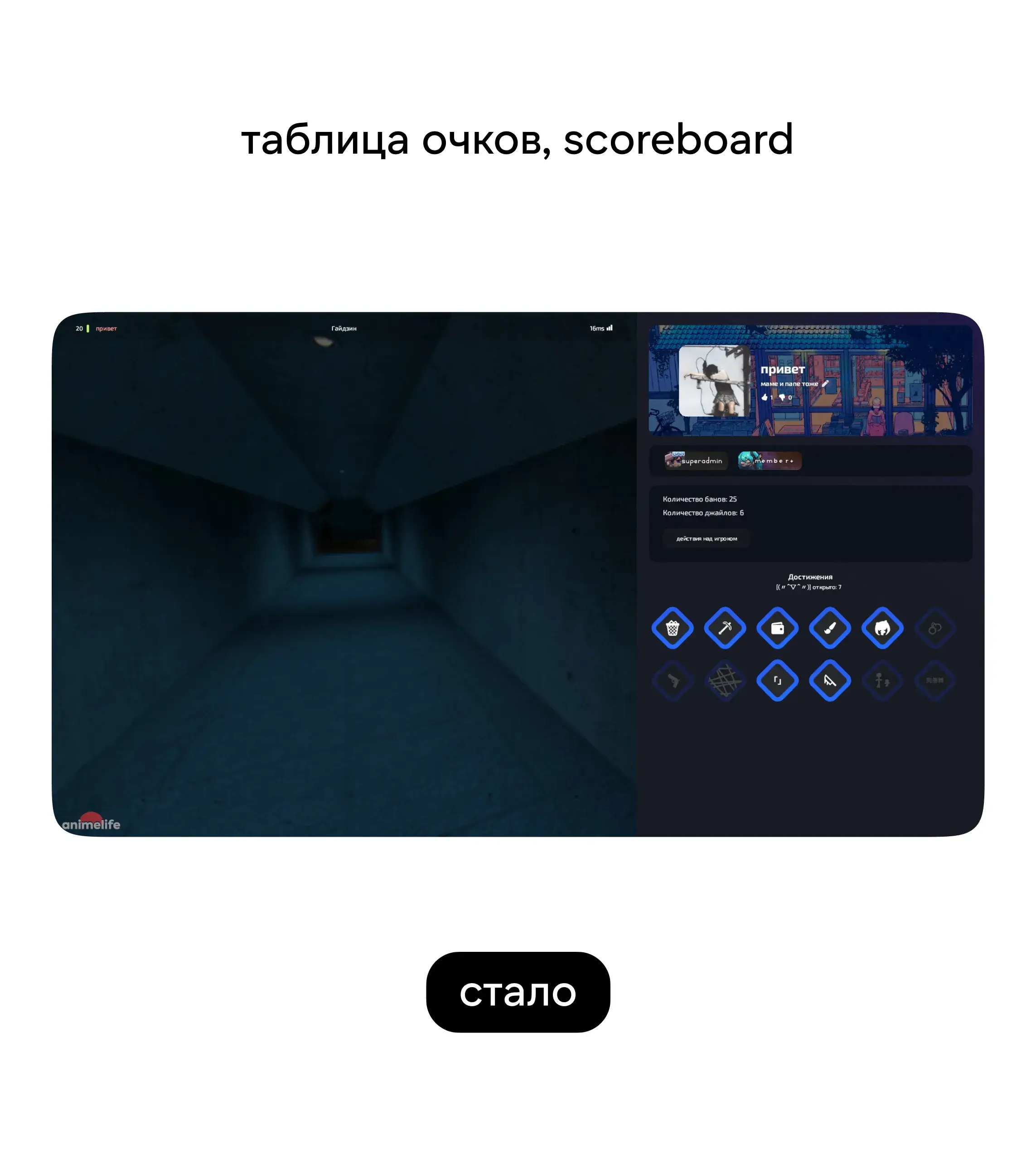 animelife scoreboard: после